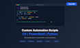 write automation scripts in csharp powershell or python