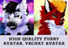 create custom vrchat avatar, vtuber 3d avatar and vrc charcater with rigging