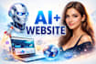 create modern ai website for your business