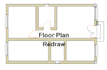 redraw floor plan in autocad or archicad