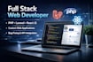 be software developer, full stack web developer, php laravel developer react js