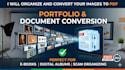 convert your images to high quality PDF documents