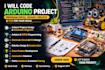 code arduino project, program esp32, esp33, do electronic circuit and pcb design