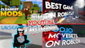 make a cheap and simple roblox youtube thumbnails