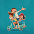 make 2d children book illustration