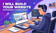 build a modern multi page website with admin panel