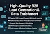 create verified b2b lead generation and prospect email list building
