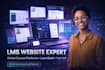 build elearning lms educational website online course website education website