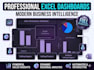 do ecommerce data analysis and excel dashboard reports