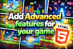 add advanced features for your HTML5 game