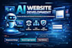 do full stack ai website,chatbot and saas developement