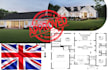 draft UK building regulations and planning approval drawing