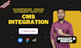 do webflow cms integration for blog page to get audience
