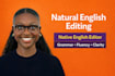 proofread and edit your english writing
