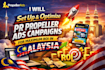 set up and optimize pr propeller ads campaigns for maximum ROI in malaysia