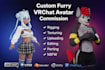 create 3d furry vtuber model, vr character with full body tracking, nsfw avatar