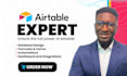 setup airtable CRM, airtable database, and airtable automation