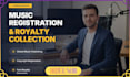 set up music publishing admin and song registration