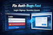 fix auth bugs in nextjs react nextauth auth0 and supabase