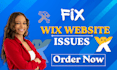 fix wix website issues, wix bugs, wix errors, wix design problems