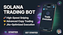 develop a high speed solana sniper bot and telegram copy trading bot