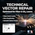 provide technical vector optimization for ezcad, lightburn, and fiber lasers