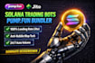 develop a solana volume bot, pump fun bundler, and telegram trading bot