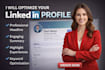 create optimize linkedin profile to improve search visibility optimization
