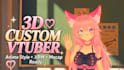 create or fix custom 3d vtuber vrm in blender