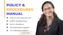 write policy and procedure manual, employee handbook