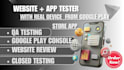 12 testers or 20 testers for google play console closed testing