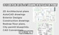 autocad architectural plan, cad architectural drawing, architectural drafting