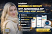 develop bubble io web app, mvp adalo mobile app, saas, n8n ai agent, no code