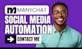fix, edit, rebuild nd optimize your manychat instagram dm chatbot flows manychat