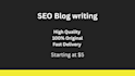write SEO friendly blog posts and articles
