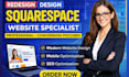 design and redesign squarespace website, squarespace website expert