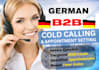 do german b2b cold calling and appointment setting for sales