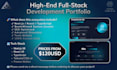 build a premium next js fullstack web portfolio
