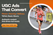 create ugc video ads for instagram, youtube, or tiktok