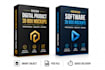 create 3d software boxes, digital product mockups for etsy