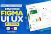 design a high converting figma landing page