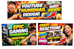 design eye catching youtube thumbnail
