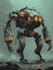 do anime style mecha robot illustrations