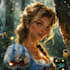 draw magical disney style art for you