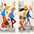 make draw artistic cartoon caricatures