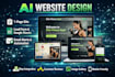 build a custom ai website