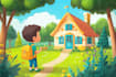 digitally paint colourful children book illustrations
