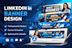 create professional linkedin banner design