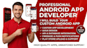 make android app, mobile app, cross platform apps