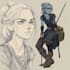 dnd character art and dnd character art